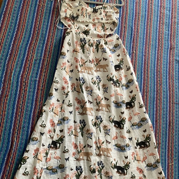 100% Linen Reformation Dress - Picture 4 of 6